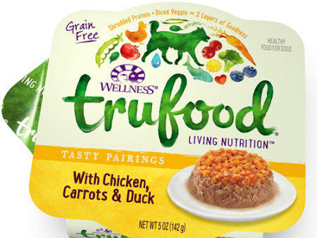 Wellness TRUFOOD Tasty Pairings Chicken, Carrots & Duck Adult Dog Formula For Cheap