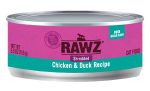 RAWZ Shredded Chicken & Duck Cat Food Fashion